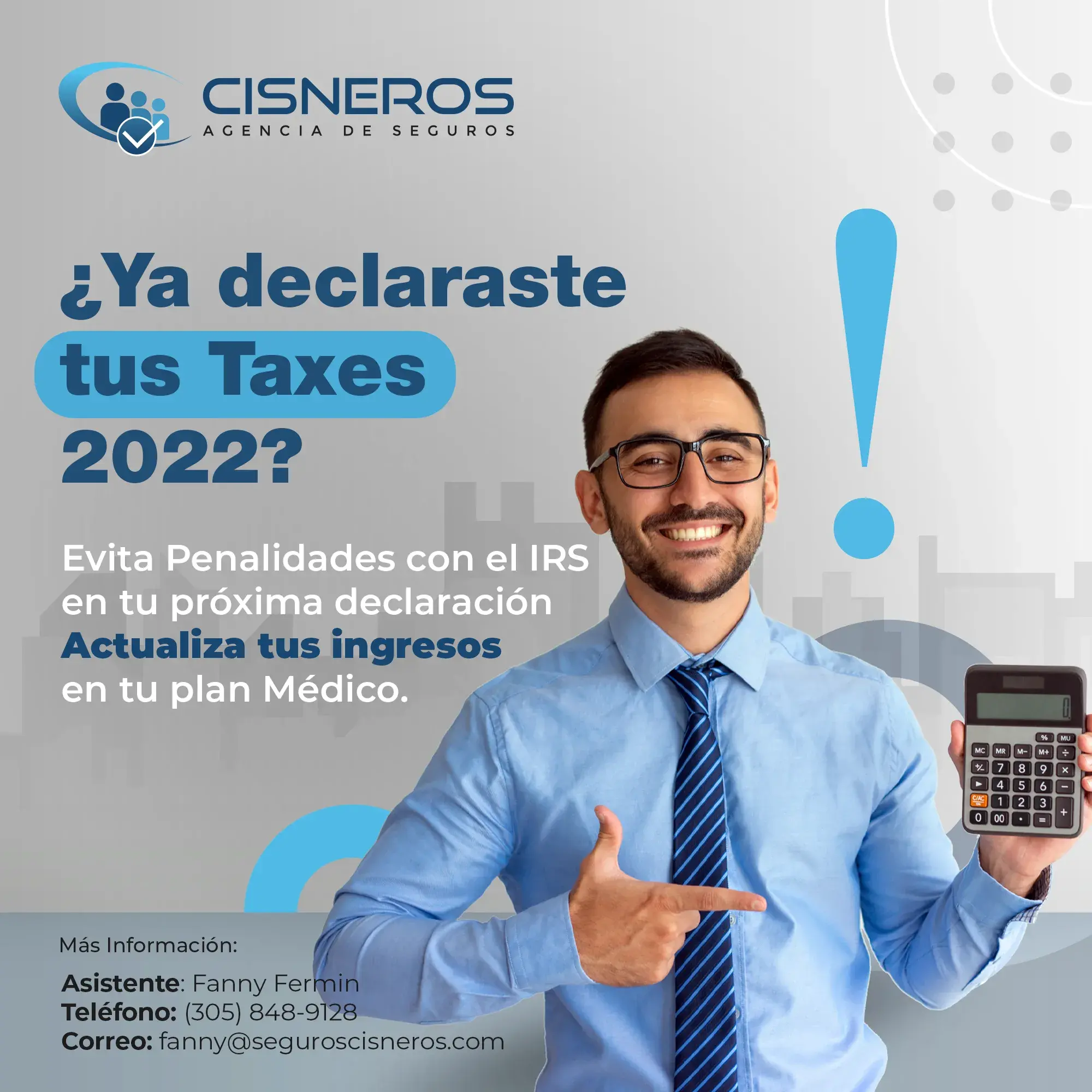 Design Cover - Seguros Cisneros - Miami